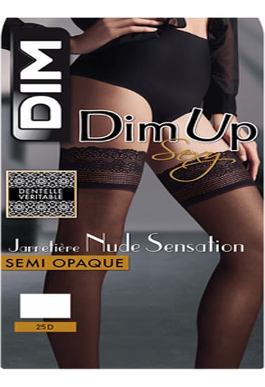 Dim up diam’s black women satiny sheer stockings