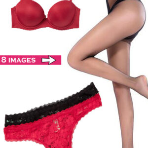 Value Pack Of 3 Sexy & Sultry Look Lingerie Set