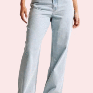 High Rise Loose Fit Denim for Curvy Women