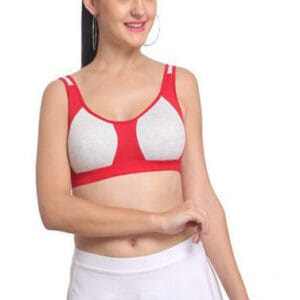 "Non" padded medium impact Sports bra ( 2 Pack )