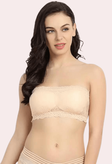 Wirefree and stretchable tube bra for ultimate comfort