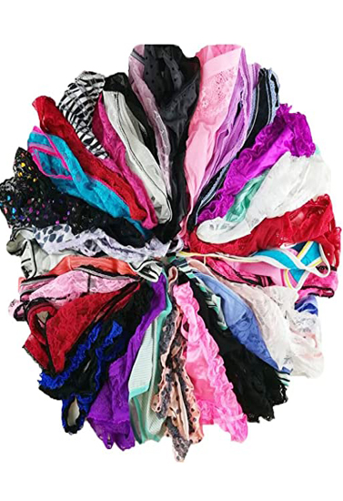 (Pk of 10) Mix Assorted Thongs for Women’s