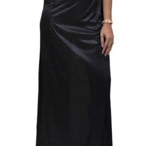 Indian Saree Satin Solid Fabric Petticoats Skirt For Her