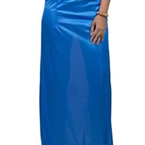 Ladies' Silk Saree Blue Petticoat