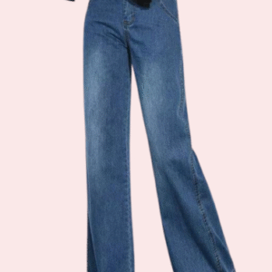 Women's Classic High Waist Wide Leg Jeans