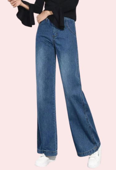 Women’s Classic High Waist Wide Leg Jeans