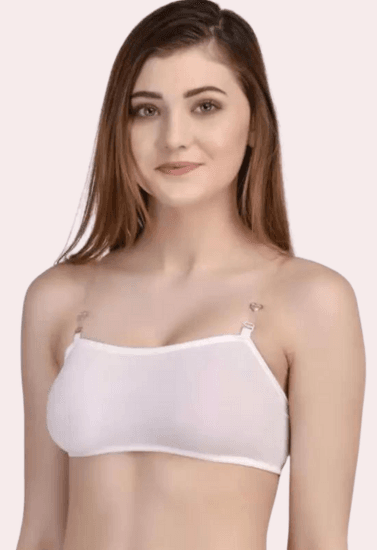 Stretchable and wire-free bandeau for everyday comfort