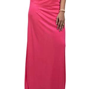Ladies Glossy silk saree's Pink Petticoat