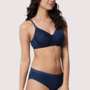 Classic Cotton Sexy Bra & Panty Set (2 pack)