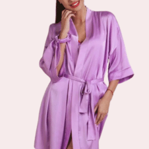 Silken Charm, Wrapped in Women's Seduction Robe