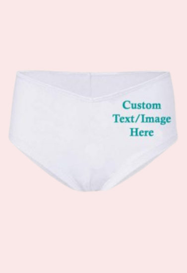 Customize this cheeky cotton comfort boyshort undies