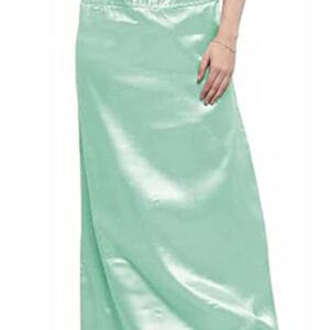 Baby Pink & Sea Green  Silk Underskirt for Ladies