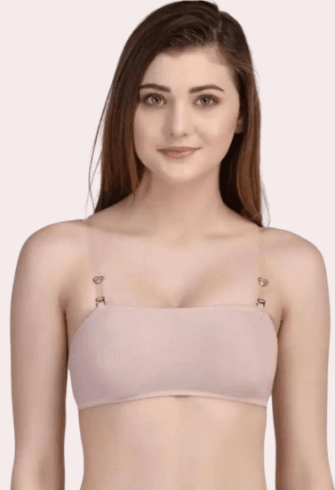 Stretchable and wirefree tube bra for daily luxury