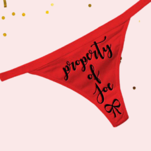 Hot Teen Girls G-String Underwear Custom Printing