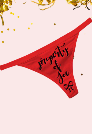 Hot teen girls g-string underwear custom printing