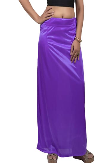 Indian Silk Saree’s Satin Petticoat for Women