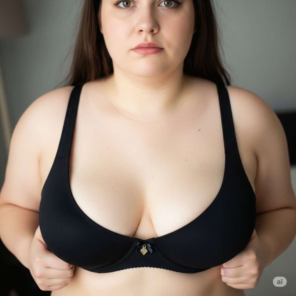 Breast Spillage or "Quad Boob"