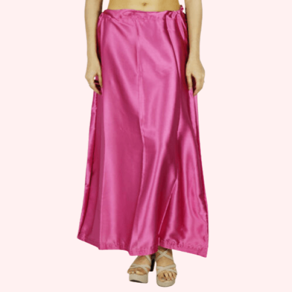 Silk satin petticoat